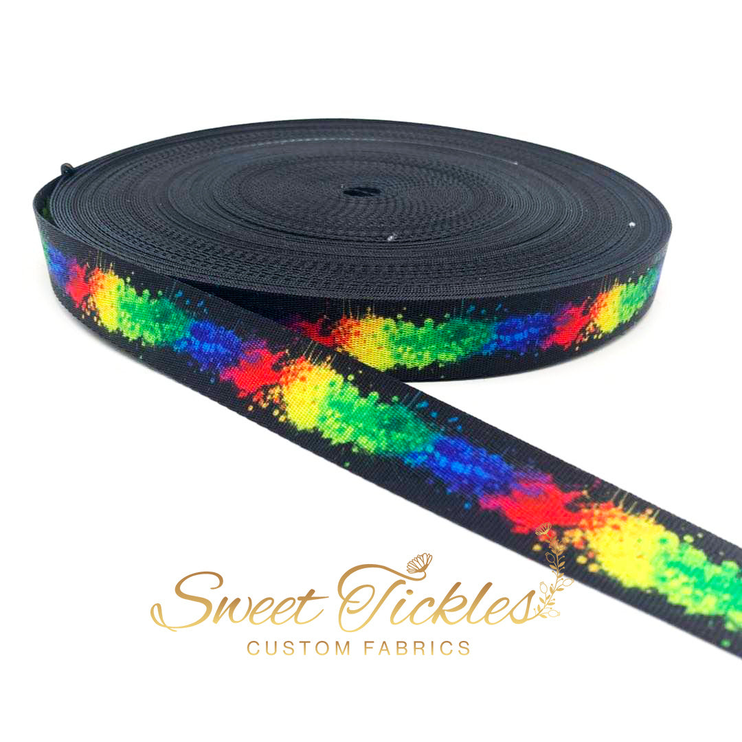 1" Splatter- Seatbelt Webbing