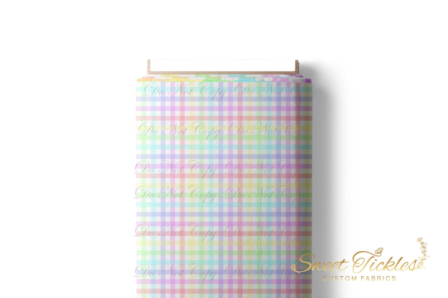 Retail R70-Harō Kiti- Plaid Pastel Lines - Sweet Luxe
