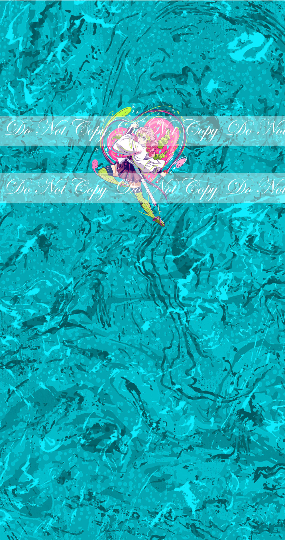 Preorder R57 -Anime Round -Blade of Demon Destruction- breath of Love (Green)