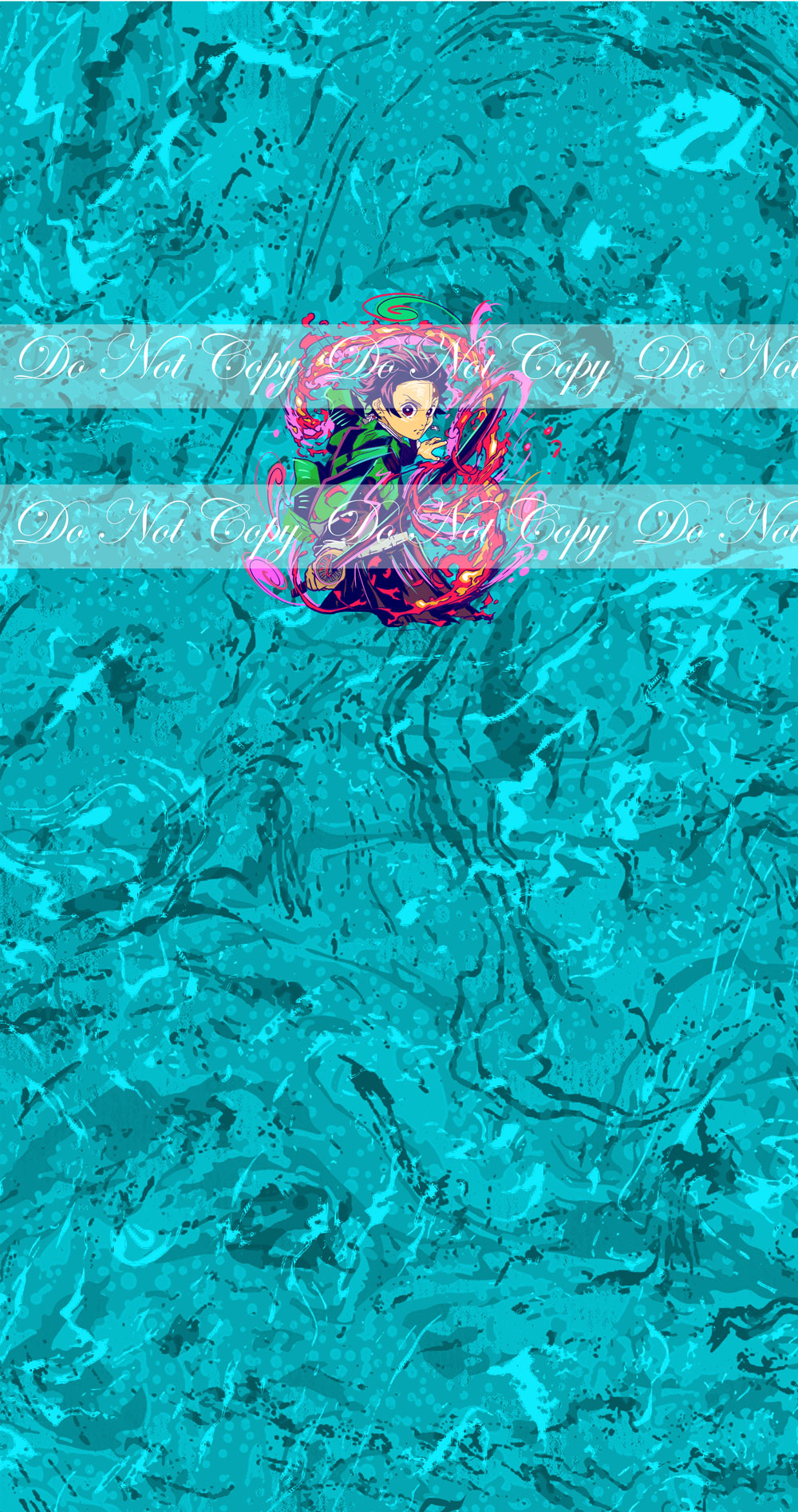 Preorder R57 -Anime Round -Blade of Demon Destruction- Charcoal Burner(Green)