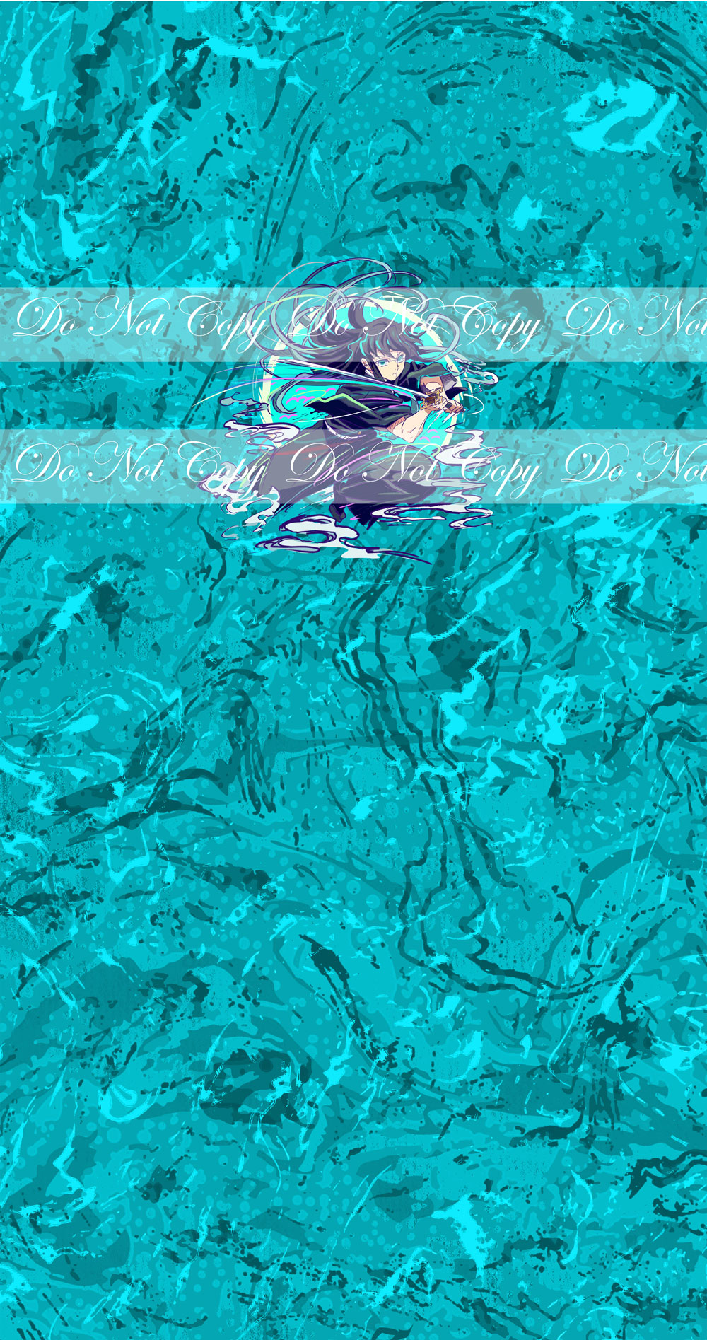 Preorder R57 -Anime Round -Blade of Demon Destruction- Mist Hashira(Green)