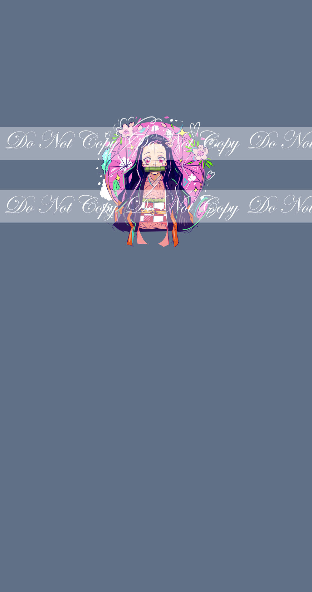 Preorder R57 -Anime Round -Blade of Demon Destruction- Village Girl(Grey)