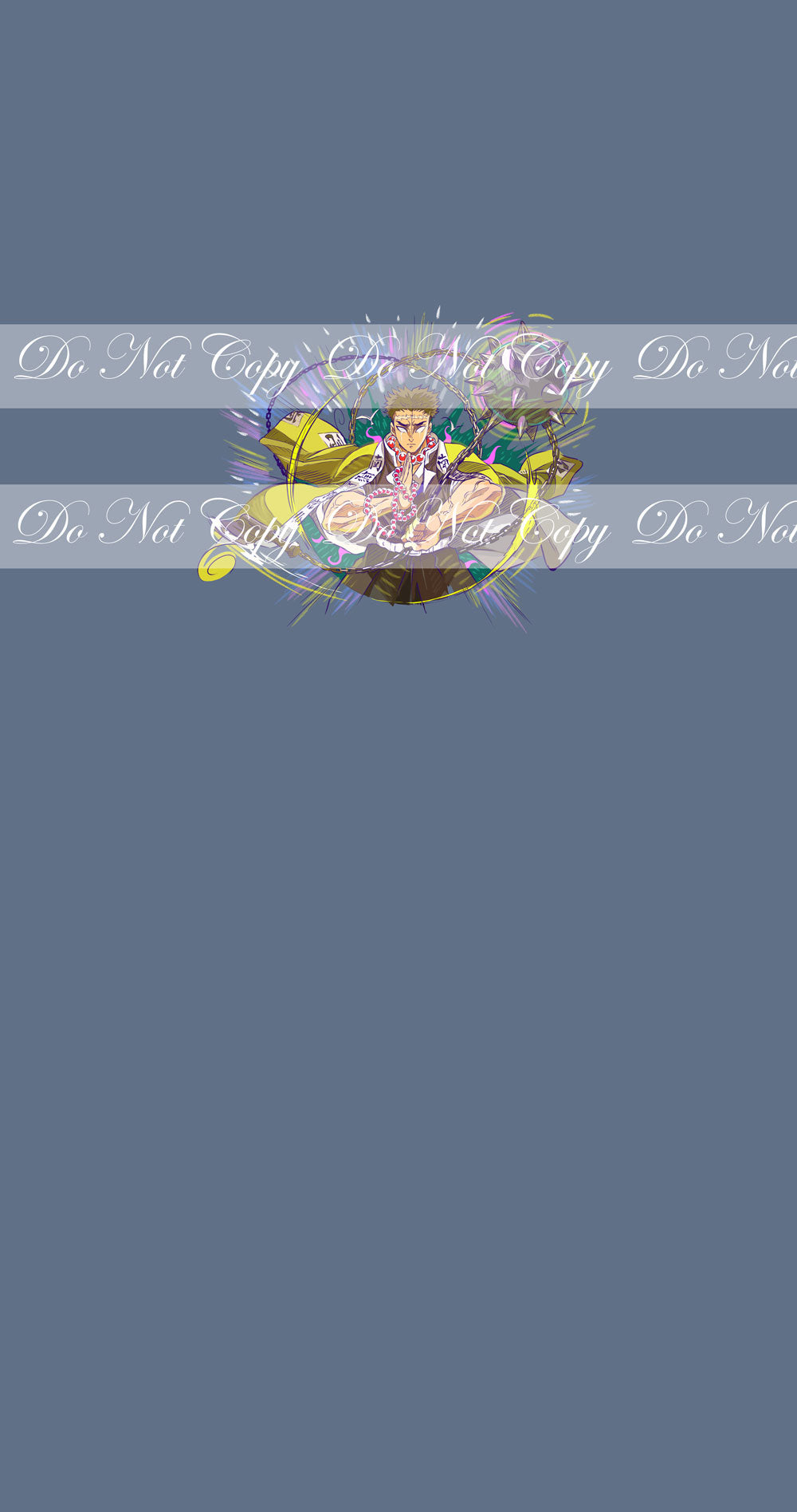 Preorder R57 -Anime Round -Blade of Demon Destruction- Grey Stone(Grey)