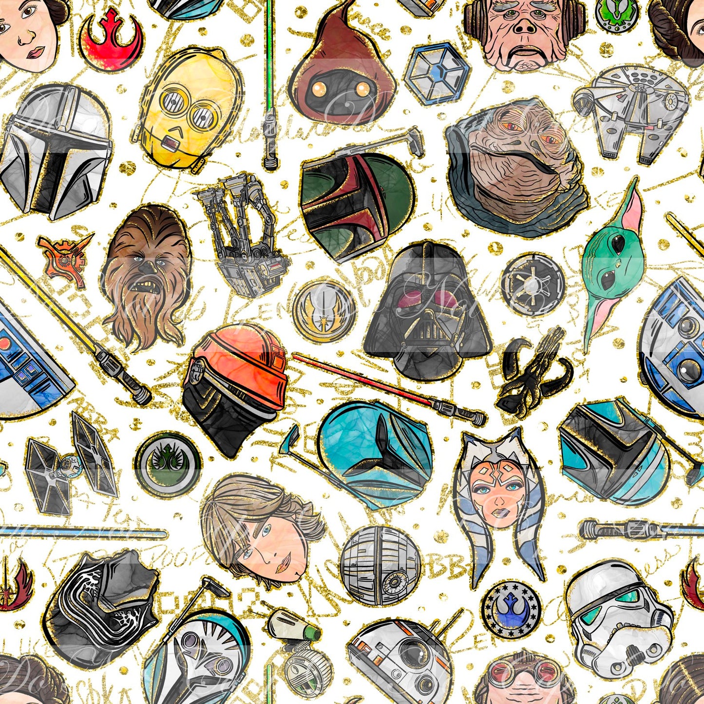 Preorder R52- May The 4TH - Main Print - Regular Scale (White)