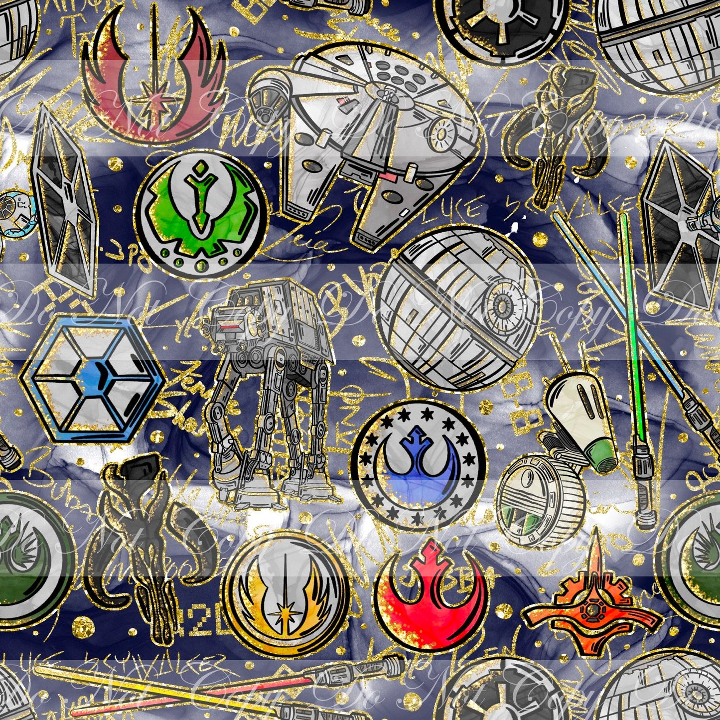 Retail R52- May The 4TH Symbols Coord - Vinyl