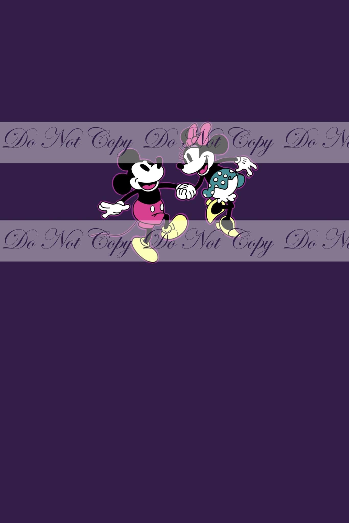 Retail-Vera Mouse Inspired (Child, Big kids, Adults) Couple (Purple)