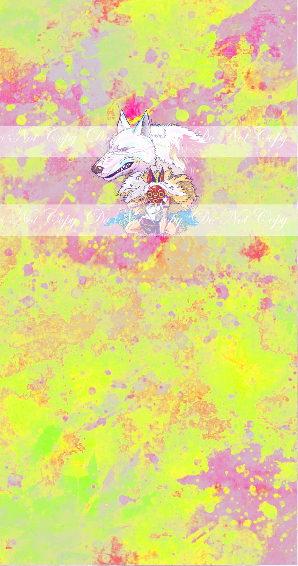 Preorder R57 -Anime Round -(Wolf) Green Panel