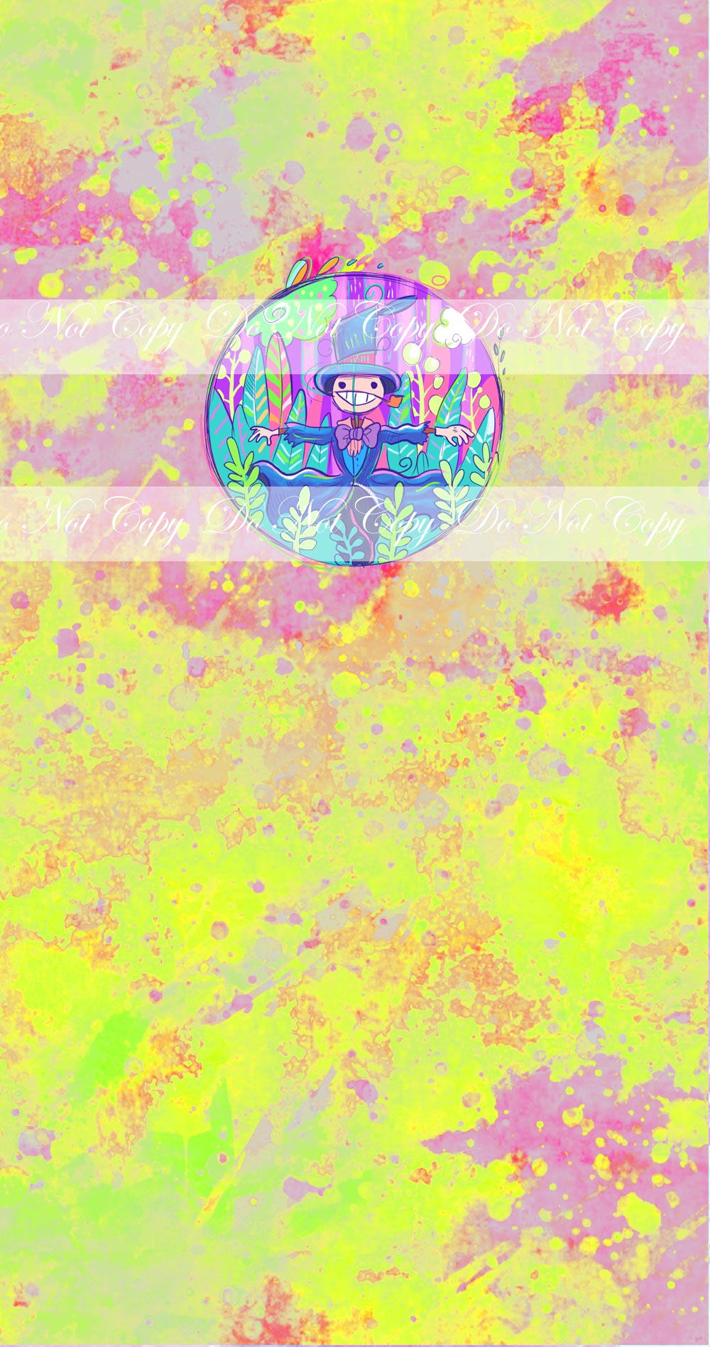 Preorder R57 -Anime Round -(Turning Head) Green Panel