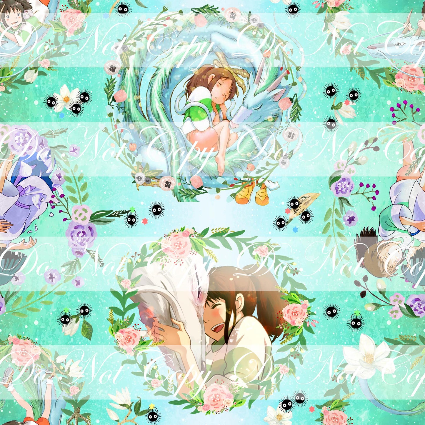 Retail R57- Anime Round - Kamikakushi Waterproof Canvas