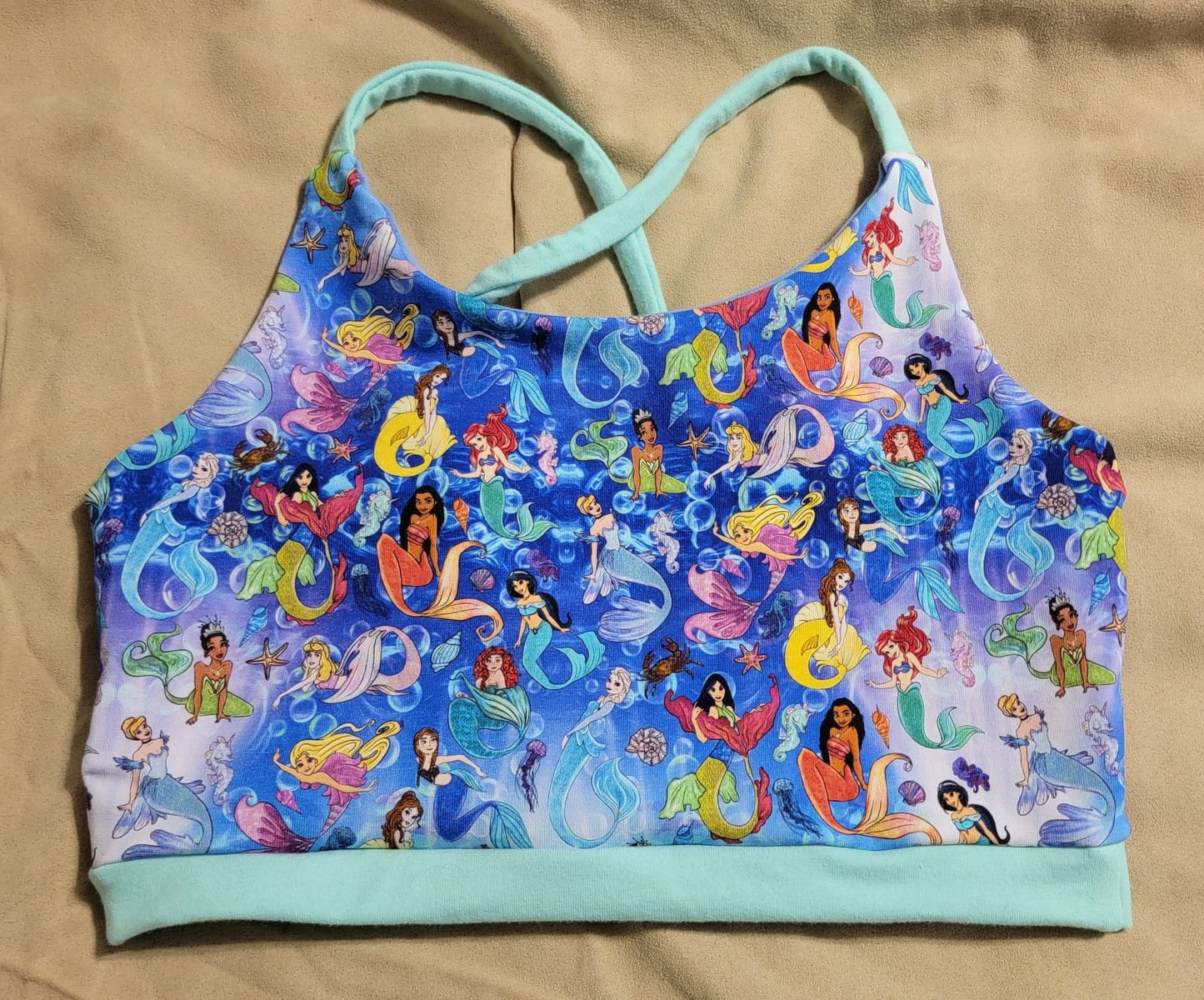 Retail R54 Mermaids of The Sea - Main Print- Cotton Spandex