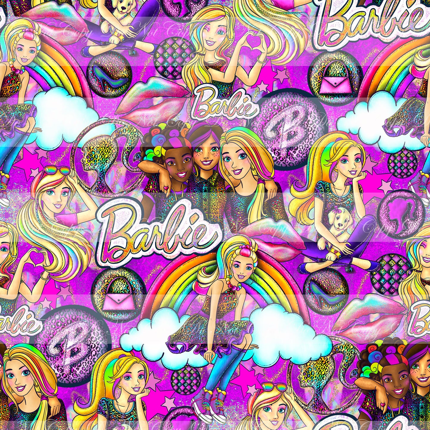 Retail -Pink World- Pink World Main Smooth Vinyl/ Faux Leather