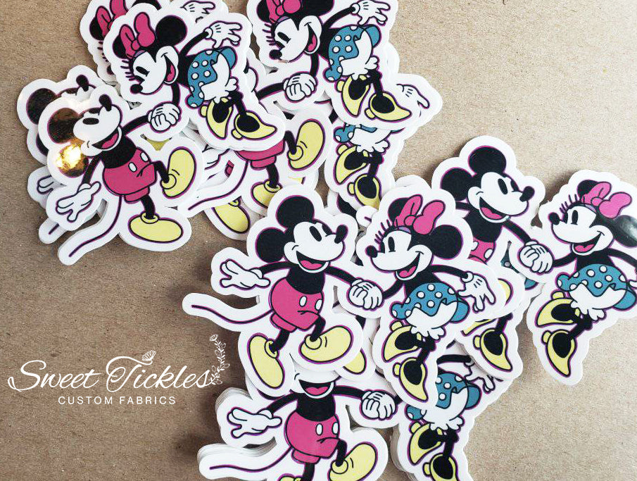 Vera Mouse Couples- - Sticker