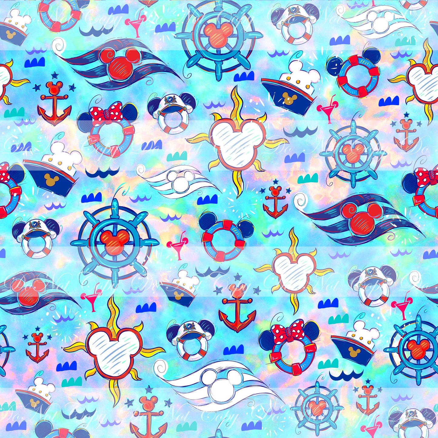 Retail R60- Cruise -Coordinate Blue - Waterproof Canvas