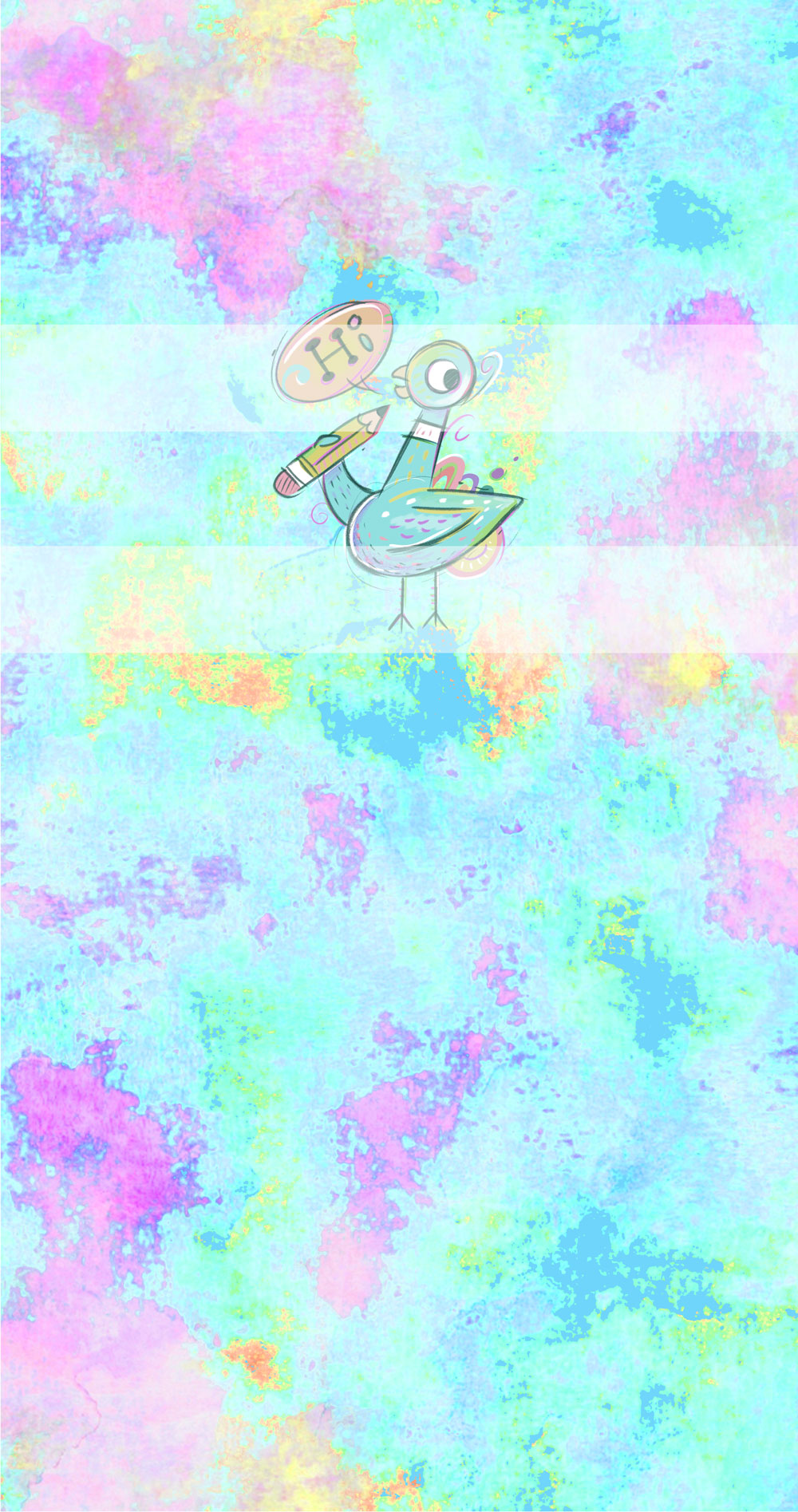 Preorder R59 -Pale Version-Birdie- Panels- Blue