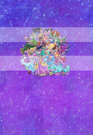 Preorder R67- Princesses Enchanted Tales-Group( Child, Big kids, Adults)Purple