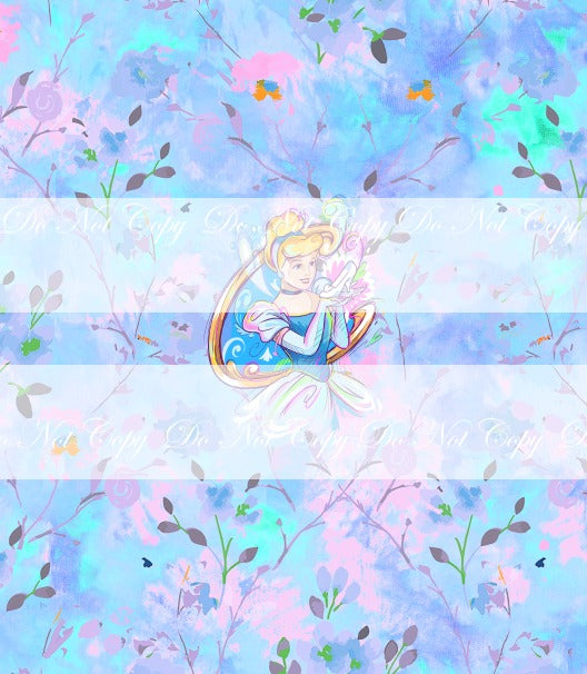 Preorder R67- A Dream Is A Wish-Panels-Glass Slipper ( Child, Big kids, Adults) Leaves