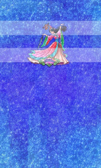 Preorder R67- Princesses Enchanted Tales-Princess Warrior( Child, Big kids, Adults)Blue