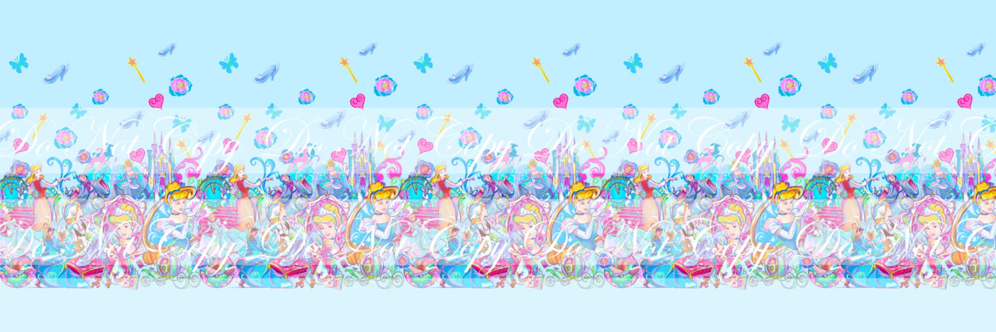 Preorder R67- Smooth and Textured Vinyl- A Dream Is a Wish- Bag Making Border Vinyl Roll