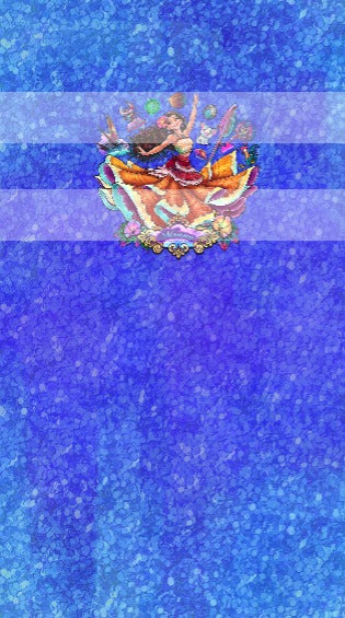 Preorder R67- Princesses Enchanted Tales-Little Minnow( Child, Big kids, Adults)Blue