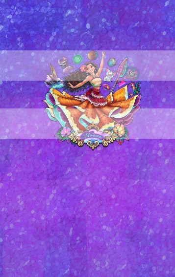 Preorder R67- Princesses Enchanted Tales-Little Minnow( Child, Big kids, Adults)Purple