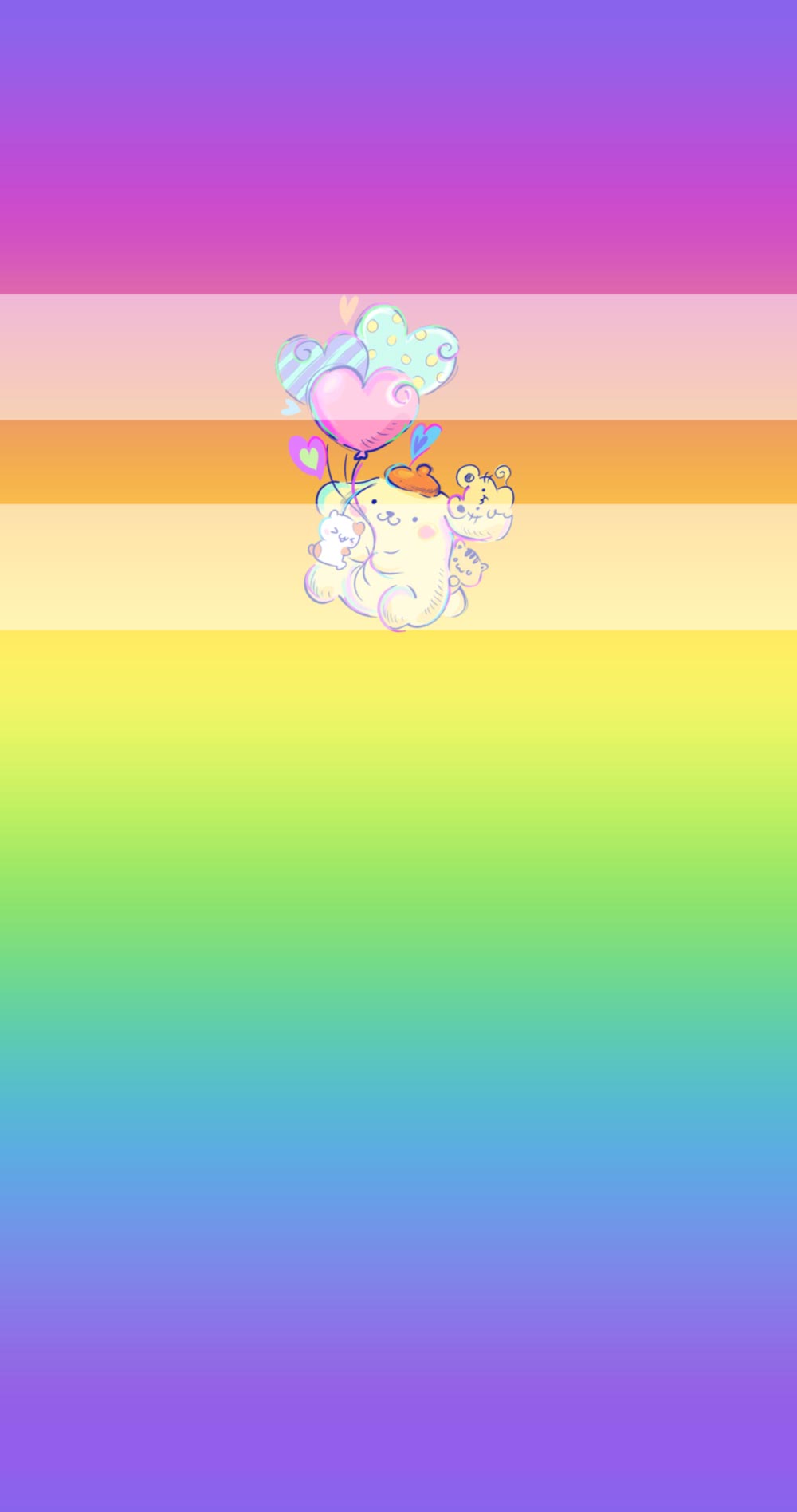 Preorder R70- Haro Kiti- Panel - Child, Big kids, Adults) PomPom- Rainbow