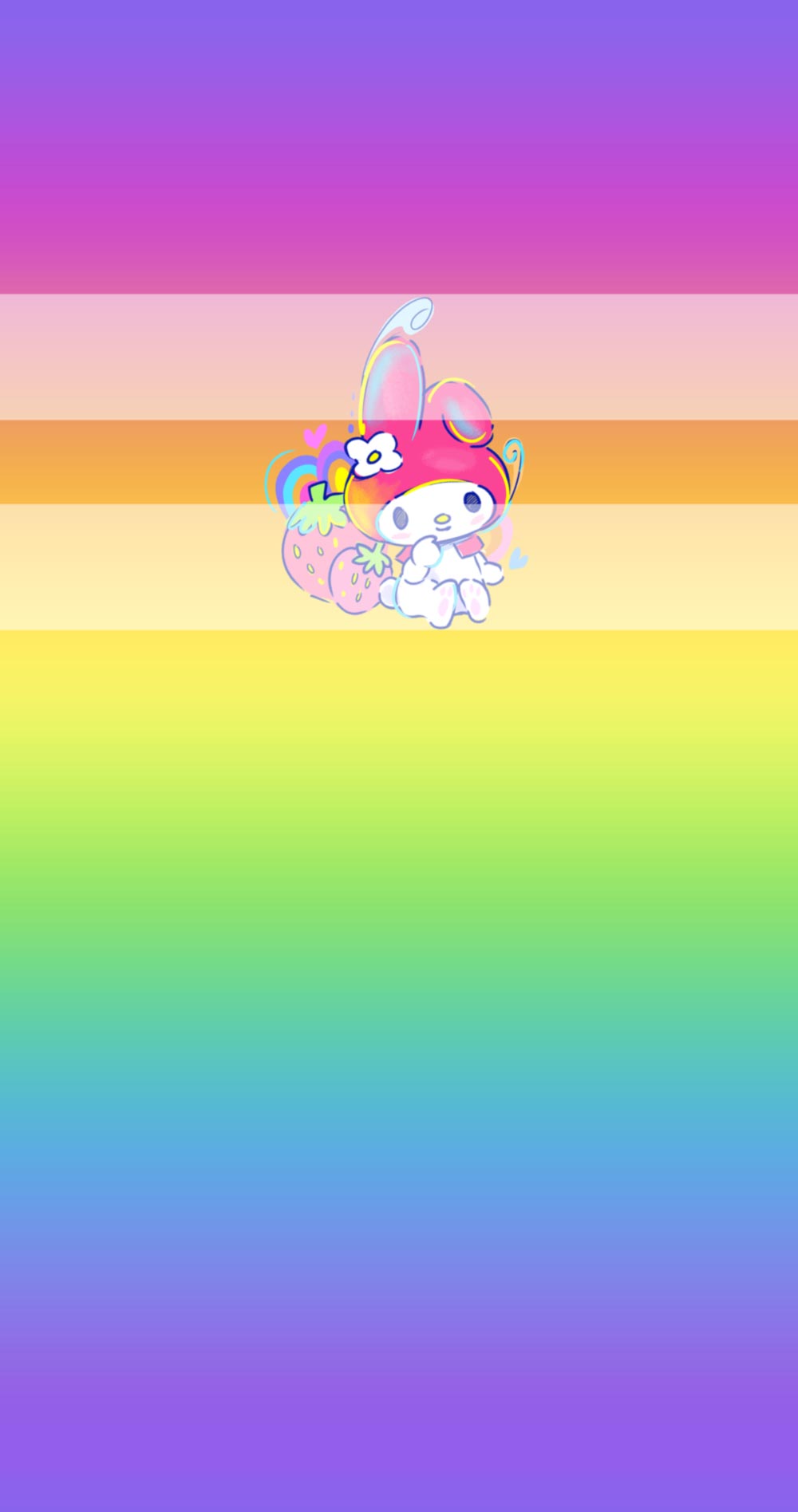 Preorder R70- Haro Kiti- Panel - Child, Big kids, Adults) Melo Strawberry- Rainbow