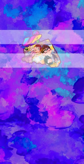 Preorder R71- Adventures Await- Panel - Child, Big kids, Adults) Picnic UP-Purple Bluish