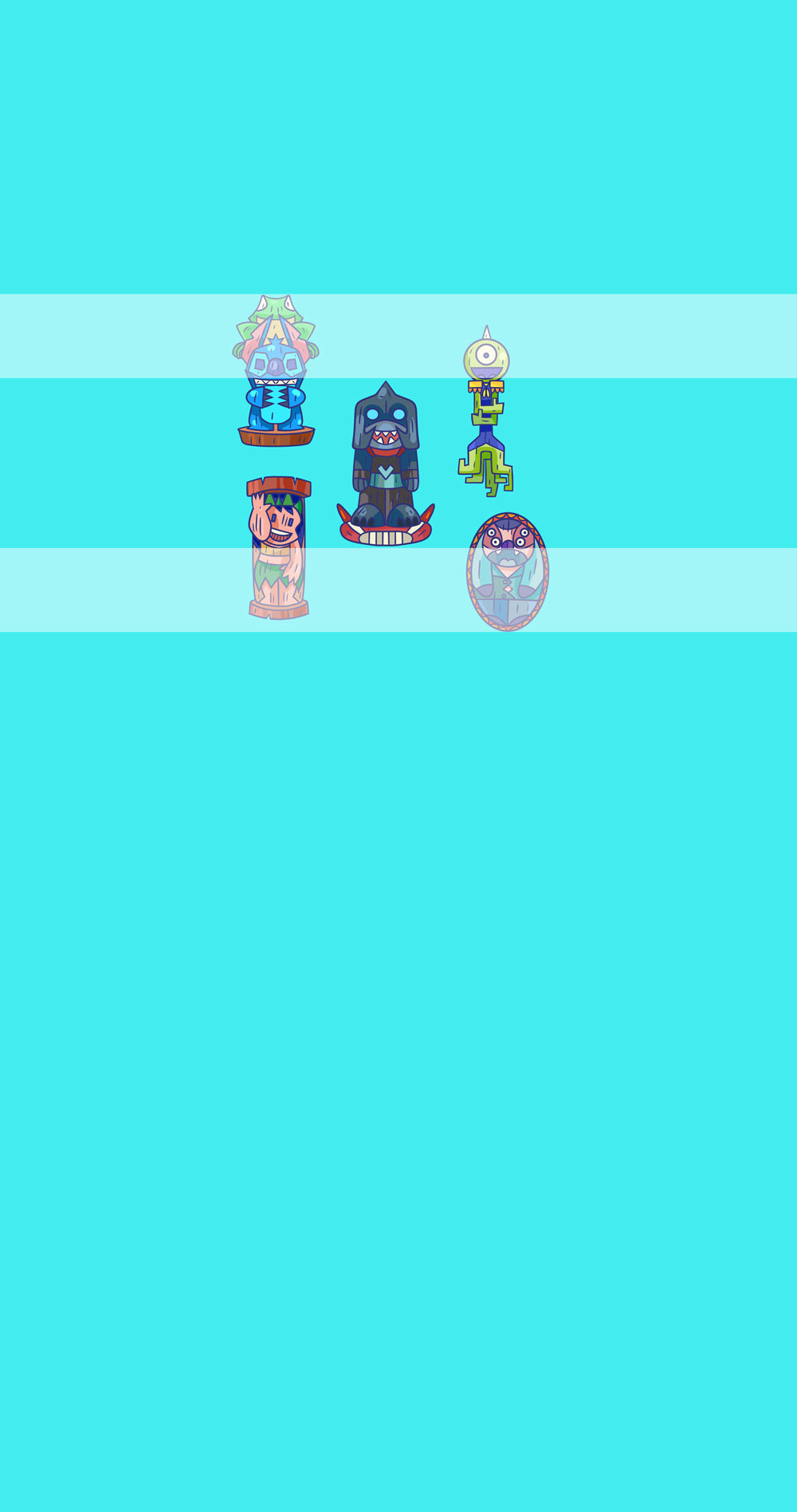 Preorder R71- Ohana Means Family- Big Island Panel - Child, Big kids, Adults)Tiki -Blue