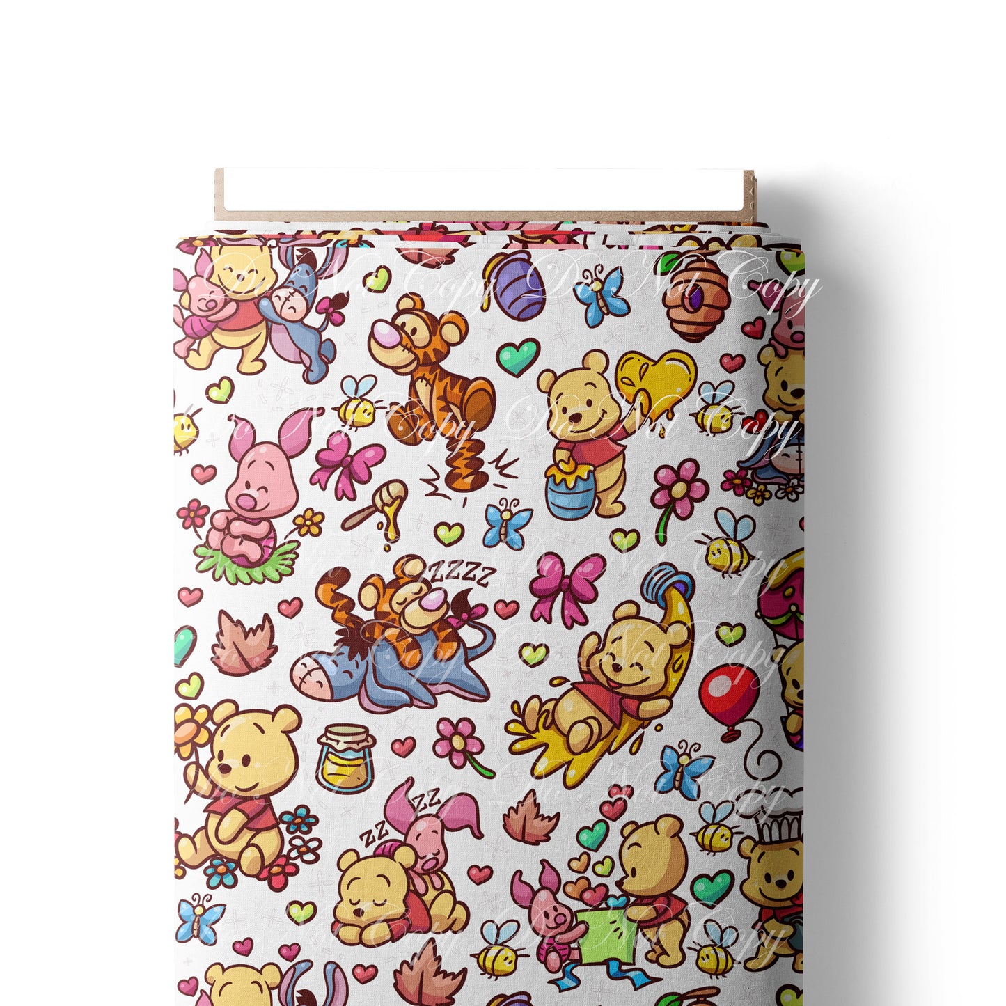 Preorder R76- Golden Honey Main Print (White)