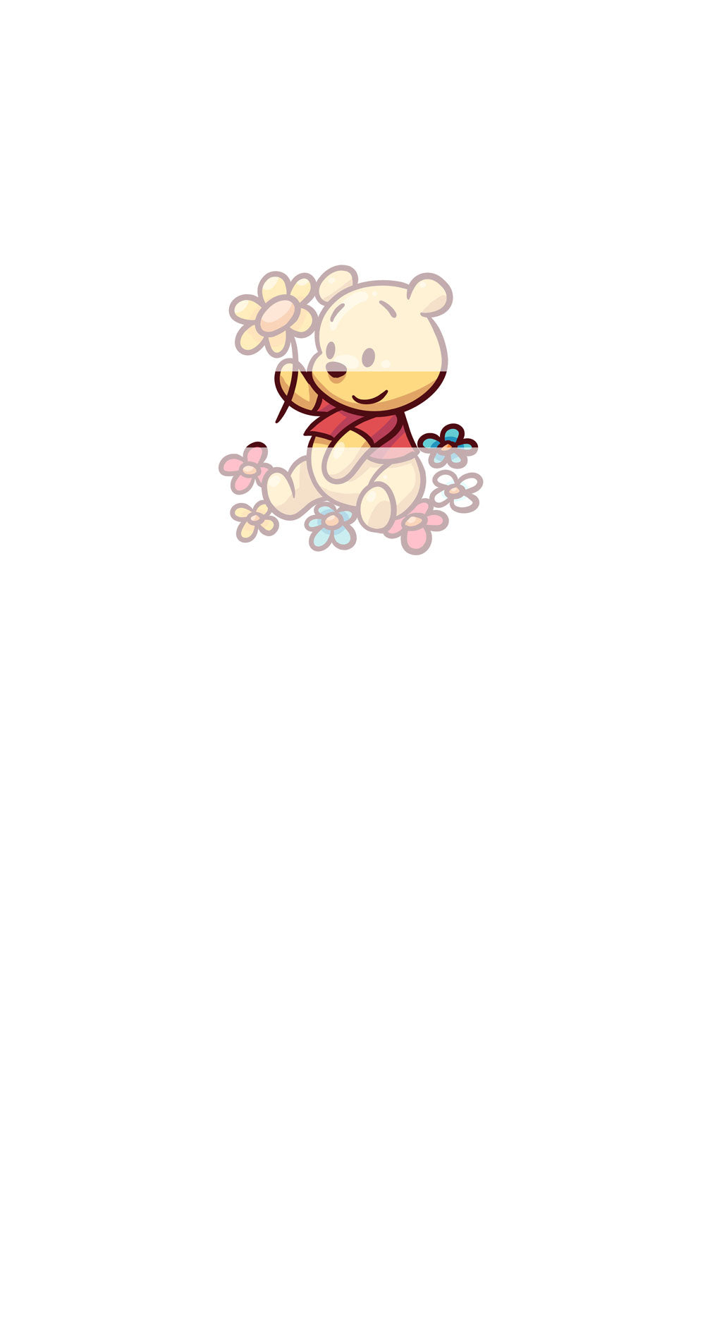 Preorder R76-Golden Honey (Child, Big kids, Adults)-Bear Flower (White)