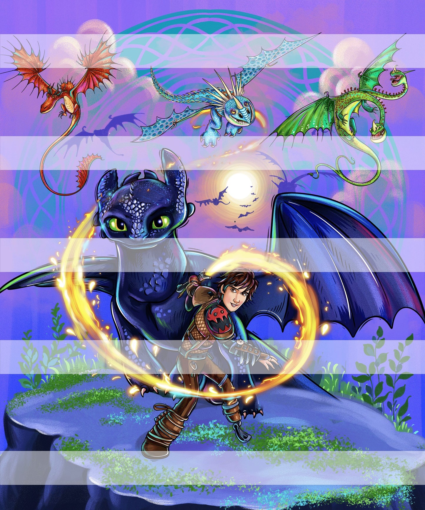 Preorder R75- Vikings and Dragons- Main Adult Topper