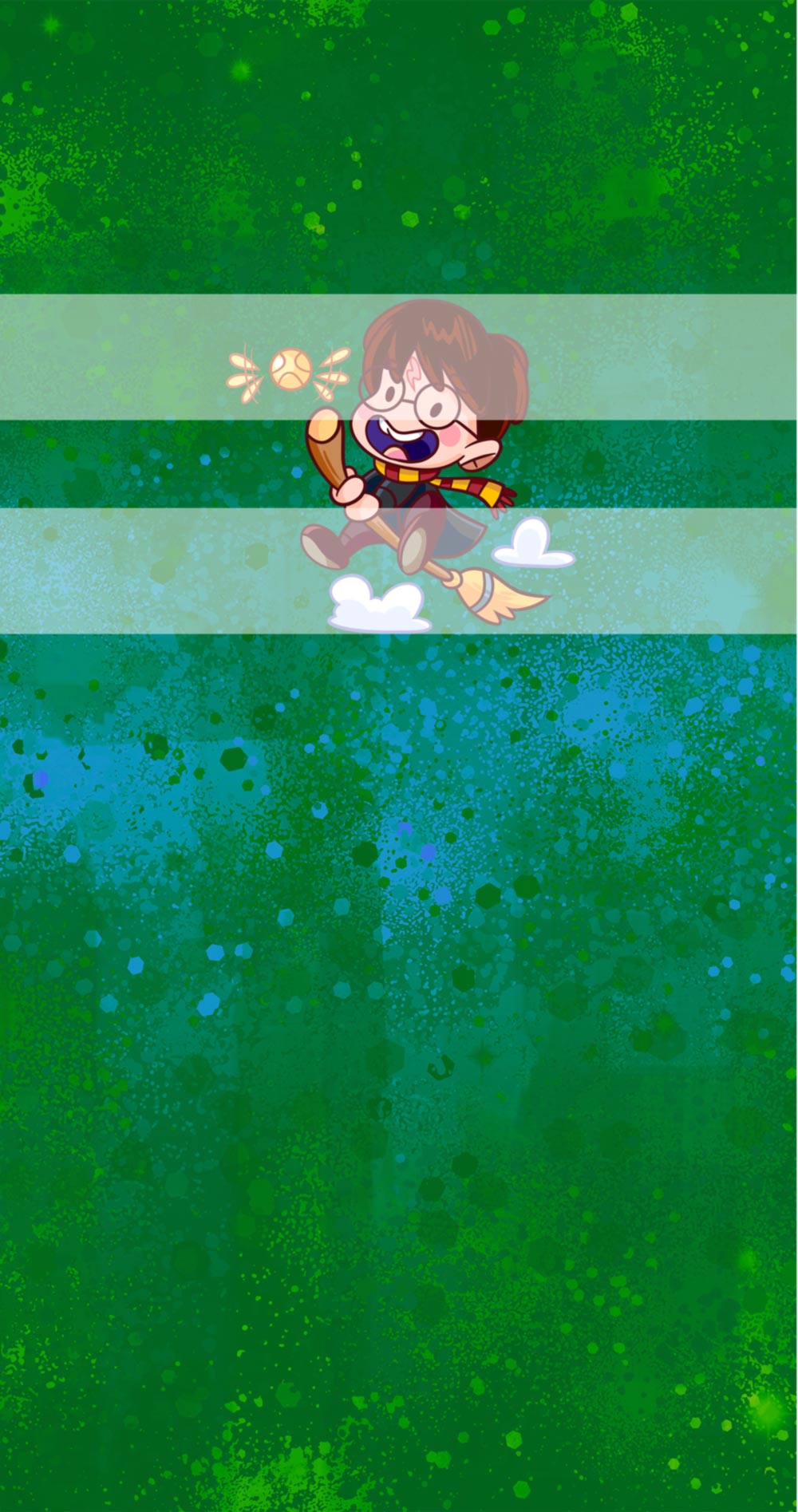 Preorder R80 -Wizards -"The Boy Who Lived- Panel -Green