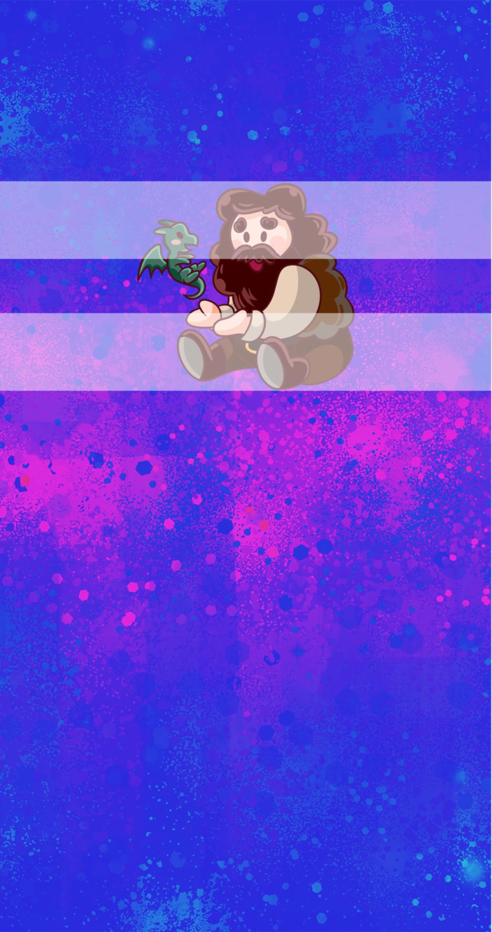 Preorder R80 -Wizards -"Hagrid." Panel -Colorful