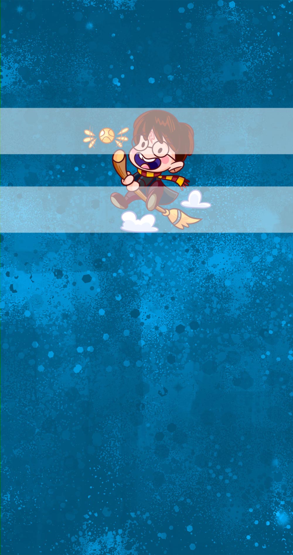 Preorder R80 -Wizards -"The Boy Who Lived- Panel -Blue