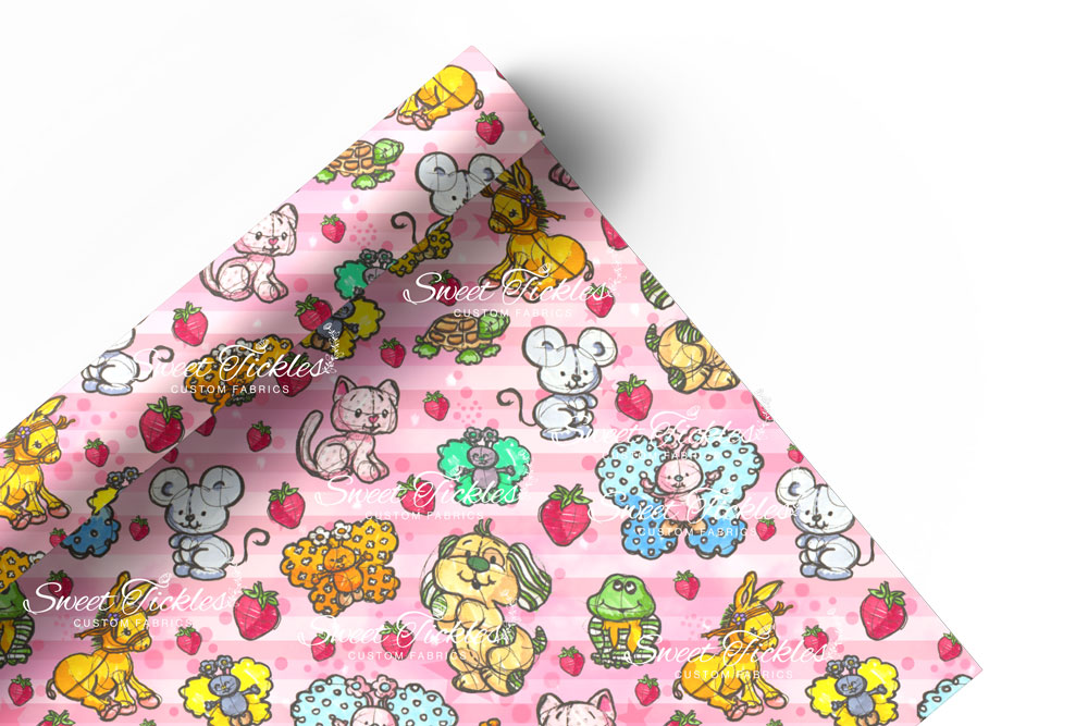 Strawberry World-Animal Coordinate- Smooth/ Textured Vinyl