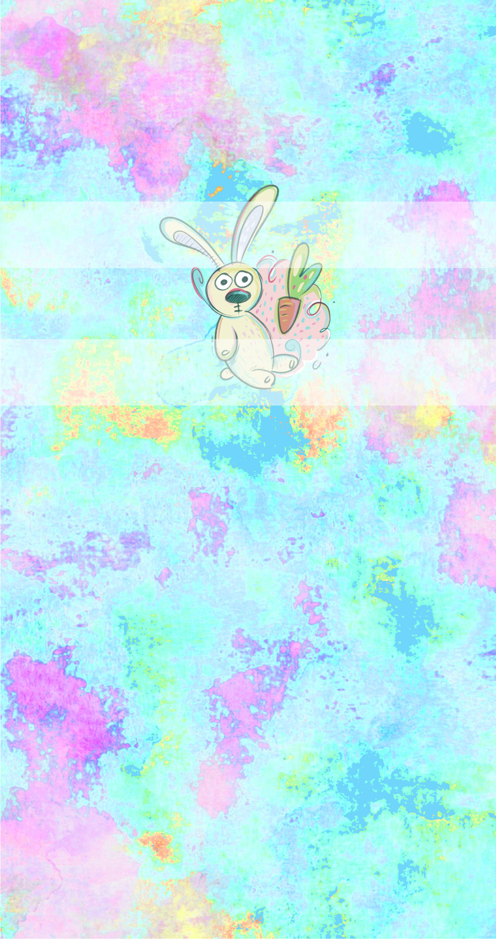 Preorder R59 -Pale Version- Bunny with Carrots Panels- Blue