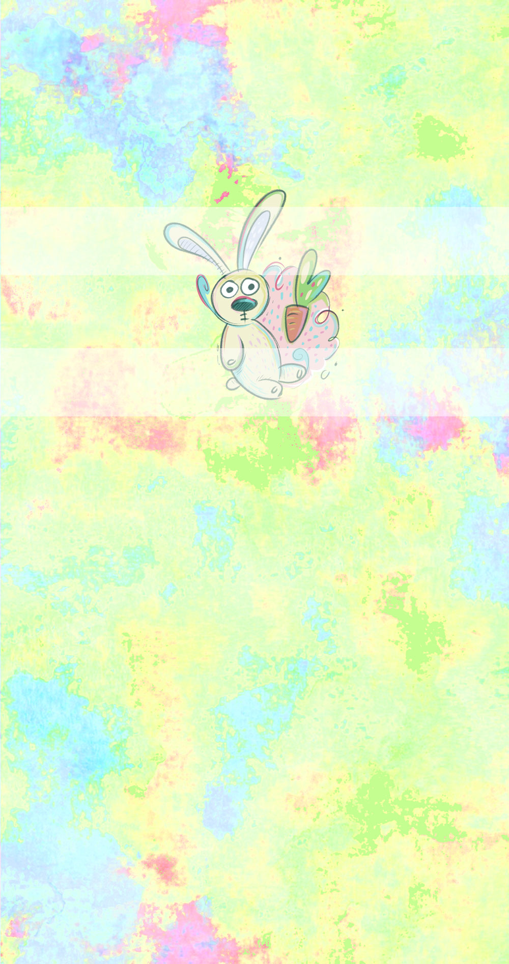 Preorder R59 -Pale Version- Bunny with Carrots Panels- Yelllow