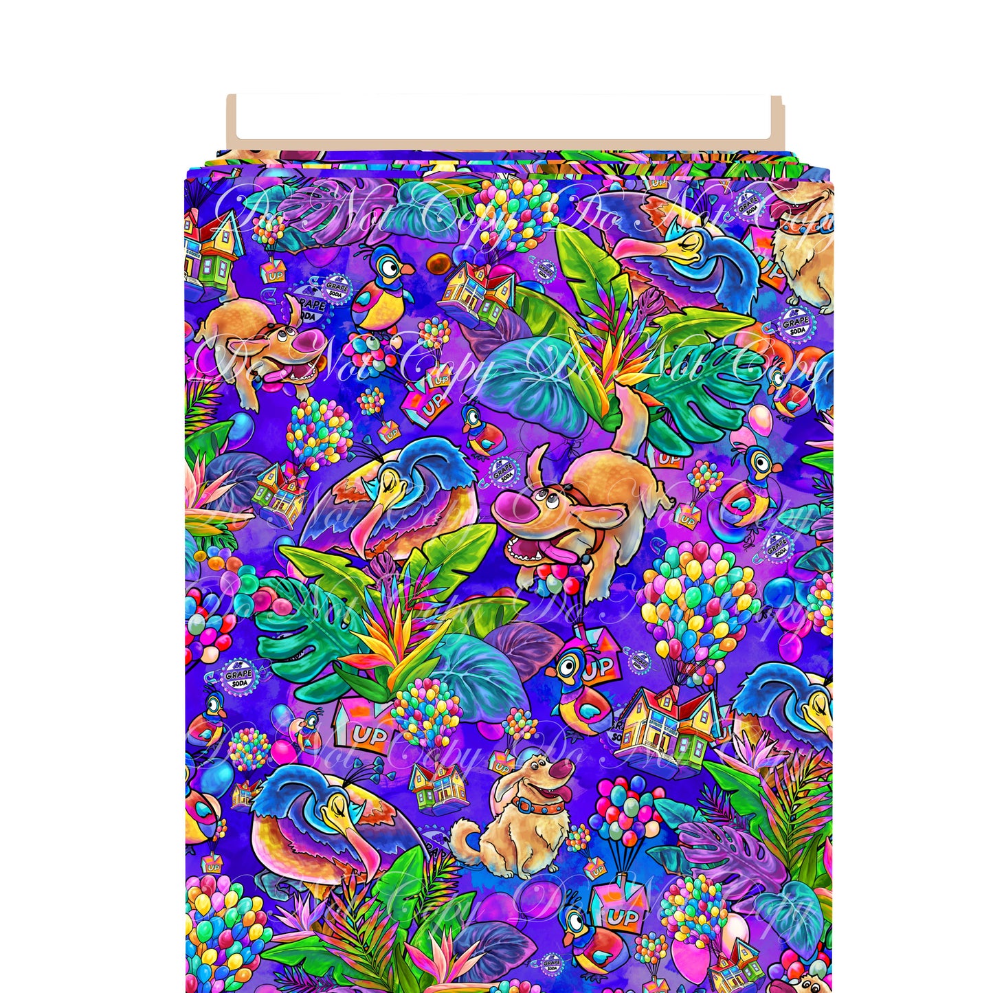 Preorder R71-Adventures Awaits- Coordinate Main- Purple Bluish