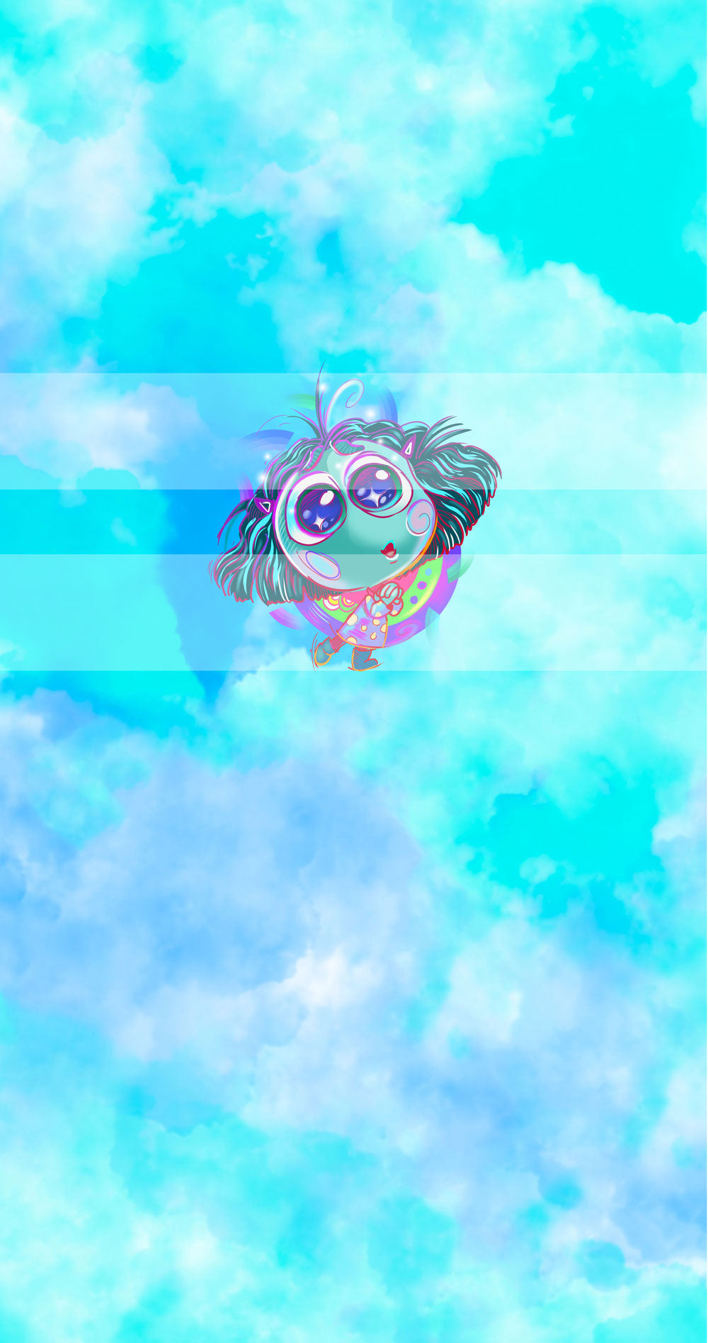 Preorder R61 -Emotions Vinyl Panels- Envy Girl- Blue