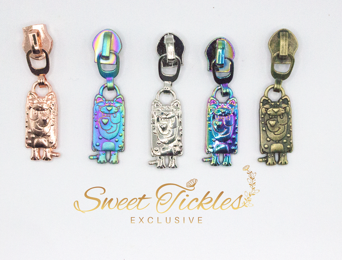 Exclusive Design- - Cheetah-#5 Zipper Pull