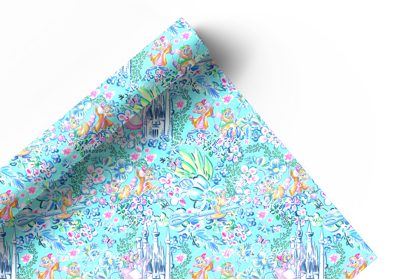 Preorder LP Cinderella- Mice Main- Smooth and Textured Vinyl-Light Blue