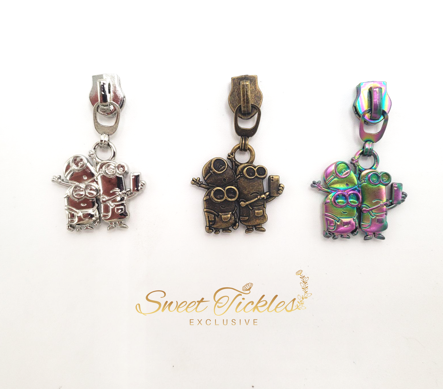 Exclusive Design- Minions-#5 Zipper Pull