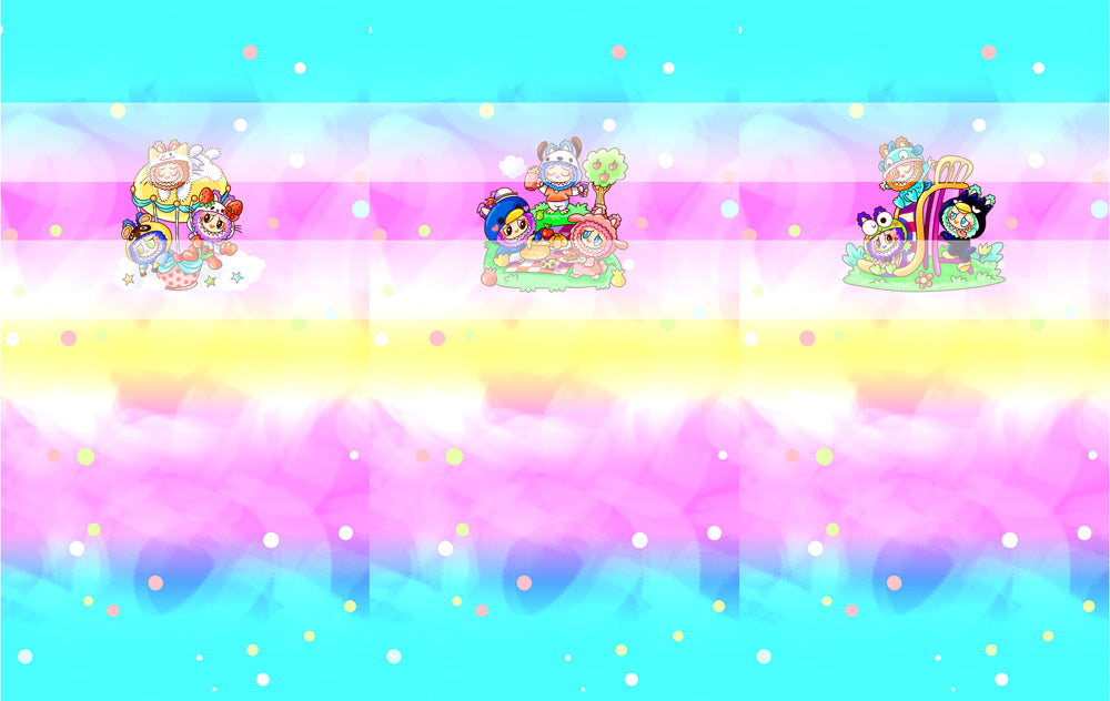 Preorder R69- Labu- HK Babu Bright-Child/ Big Kids- Panel Set 1