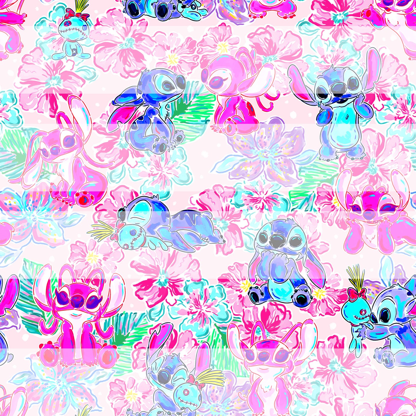 Preorder R71 LP Stitch Pink-Bright Style- Vinyl