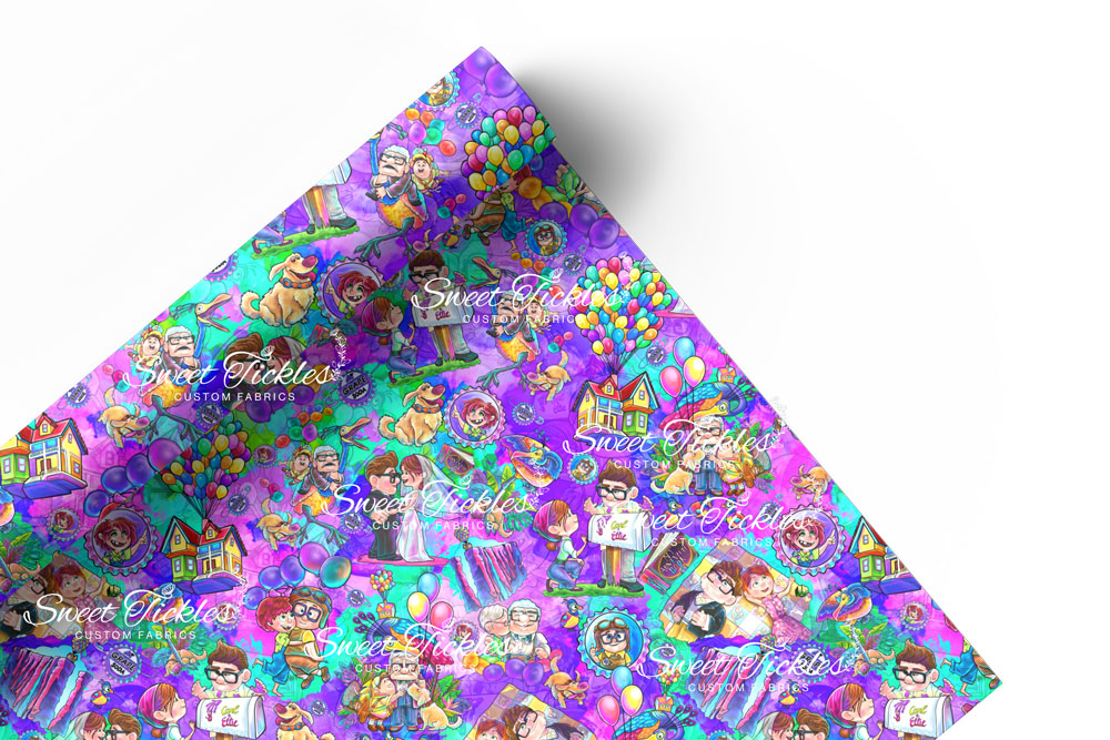 Retail R71 Adventures Awaits-Main Print- Purple Bluish Vinyl