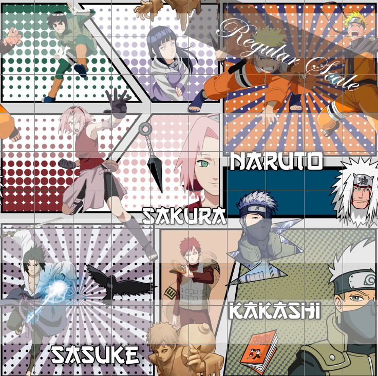 Preorder R57- Anime Round -Young Warrior Comic Style