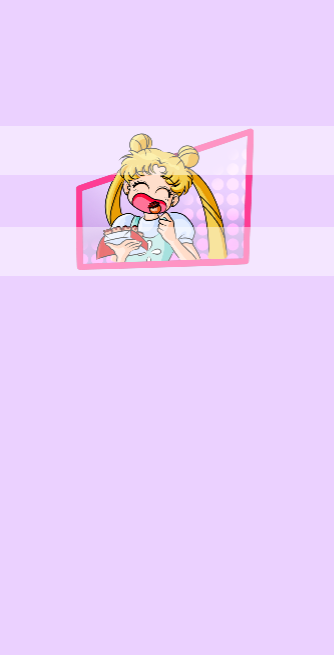 Preorder R57 -Anime Round -Usagi Chan- (Lilac Panel)