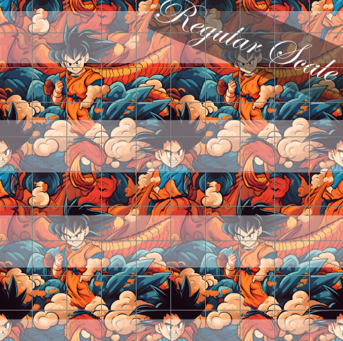 Preorder R57- Anime Round - DBZ Goku Dragon