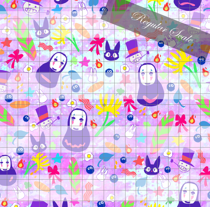 Preorder R57- Anime Round - Ghibli Purple Coordinate