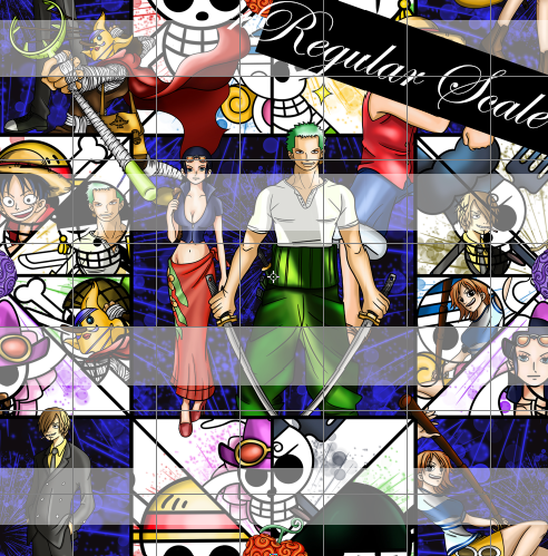 Preorder R57- Anime Round -いちPiece Blue Main